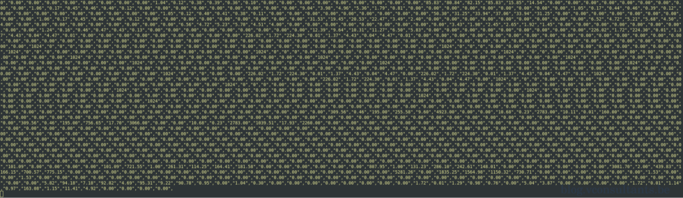 esxtop output is not displaying as it should